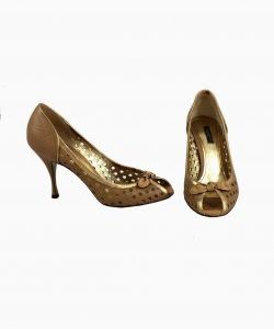 Sapato Dolce & Gabbana Bege Furinhos