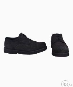 Sapato Empório Armani Nobuck Texturizado Preto