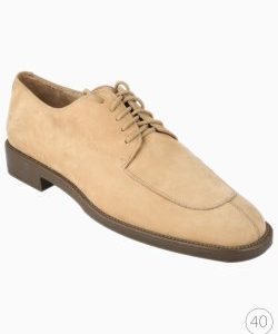 Sapato Ferragamo Oxford Couro Bege