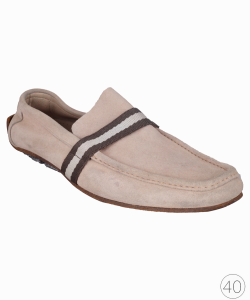 Sapato Gucci Camurça Cinza