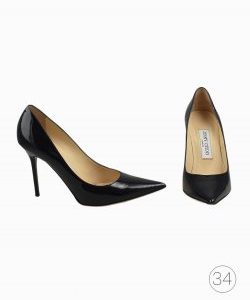 Sapato Jimmy Choo Anouk de Verniz Preto