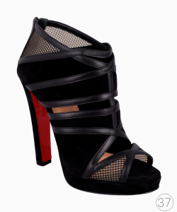 Sapato Louboutin louboutin Commandanta Ankle Preto
