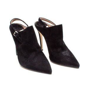 Ankle Boot Suede Miu Miu Preto Tam 395