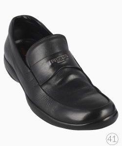 Sapato Prada Couro Preto