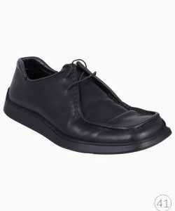 Sapato Prada Oxford Couro Preto