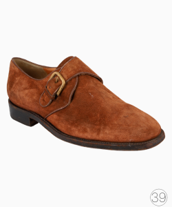 Sapato Salvatore Ferragamo Camurça Marrom