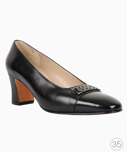 Sapato Salvatore Ferragamo Couro Preto