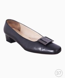 Sapato Salvatore Ferragamo Preto Fivela