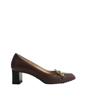 Sapato Tods Marrom e Dourado Tam 36