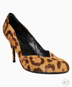 Sapato Valentino Pelos Animal Print