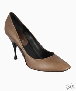 Scarpin Celine Couro Marrom