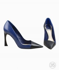 Scarpin Christian Dior Bicolor