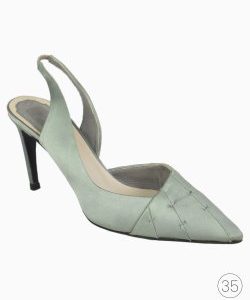 Scarpin Dior Slingback Vintage Verde