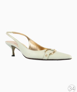Scarpin Dolce & Gabbana Slingback Bucke Verde Menta