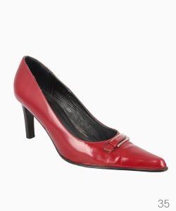 Scarpin Emporio Armani Verniz Fivela Vinho