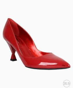 Scarpin Giorgio Armani Verniz Vermelho