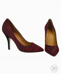 Scarpin Isabel Marant Animal Print Bicolor