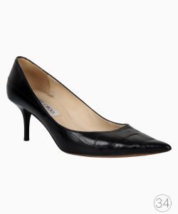 Scarpin Jimmy Choo Vintage Couro Preto
