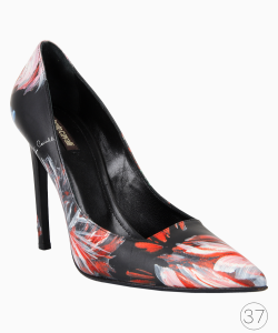 Scarpin Roberto Cavalli Couro Estampado
