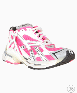 Tênis Balenciaga Runner Rosa e Branco