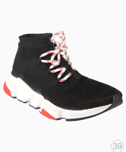 Tênis Balenciaga Speed Trainer Lace Up Preto