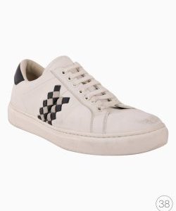 Tênis Bottega Veneta Weave Intrecciato Branco