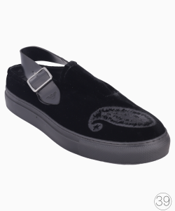 Tênis Emporio Armani Com Tira Preto