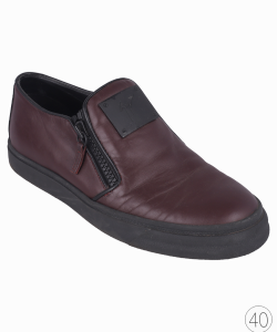 Tênis Giuseppe Zanotti Slip On Vinho
