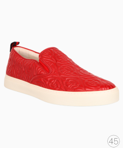 Tênis Gucci Slip On Matelassê GG Vermelho