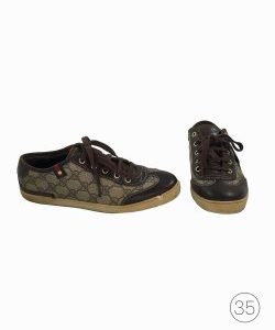 Tênis Gucci Camurça Marrom