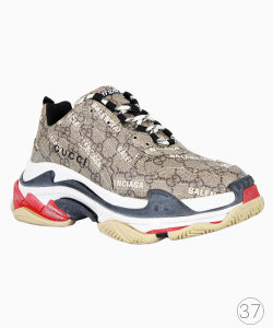Tênis Gucci x Balenciaga The Hacker Projet Triple S Colorido