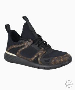Tênis Louis Vuitton Technical Nylon Aftergame Preto