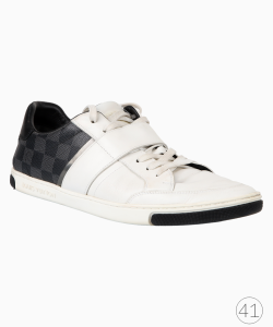 Tênis Louis Vuitton Couro Bicolor
