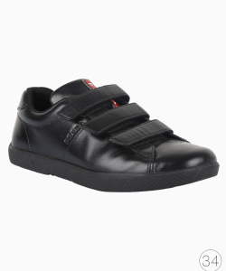 Tênis Prada Velcro Couro Preto