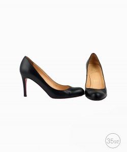 Sapato Louboutin simple 100 preto