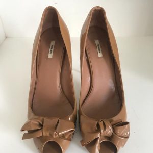 Sandália Miu Miu nude sola 37