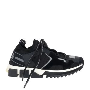 Tênis Dolce & Gabbana Tecido e Couro Preto