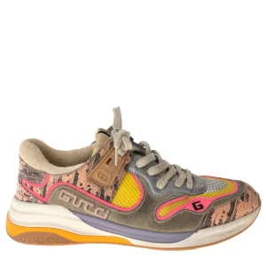 Tênis Gucci Ultrapace Couro Colorido