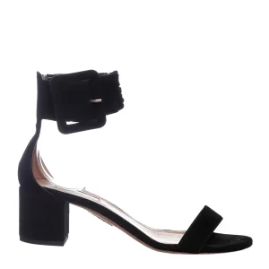 Sandália Aquazzura Camurça Preta
