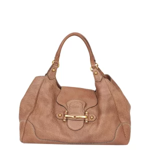 Bolsa Gucci New Pelham Marrom