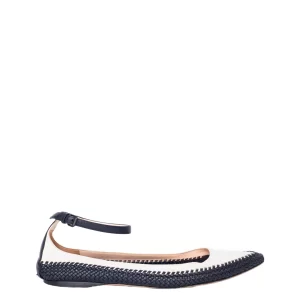 Sapatilha Bottega Veneta  Off White e Preta Tam 37 Br