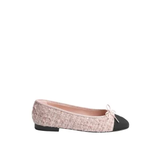 Sapatilha Chanel Tweed Rosa Tam 40 Br Nunca Usada