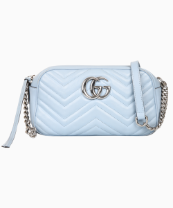 Bolsa Gucci Marmont GG Azul