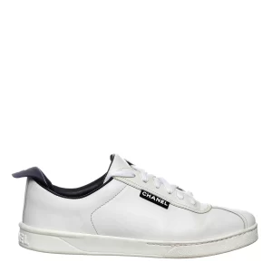 Tênis Chanel Couro Branco