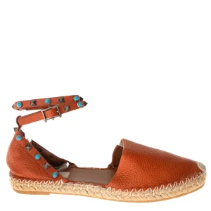 Espadrille Valentino Garavani Rockstud Laranja