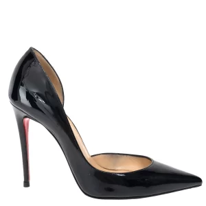 Scarpin Christian Louboutin Iriza Verniz Preto