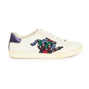 Tênis Gucci Bordado Tam 36 Br