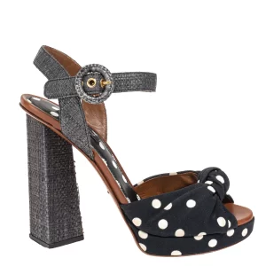 Sandália Dolce & Gabbana Palha e Poás