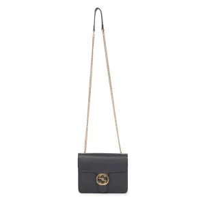 Bolsa Gucci Interlocking G Dollar Preto