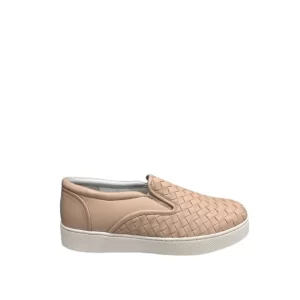 Tênis Bottega Veneta Slip On Nude Tam 37 Br